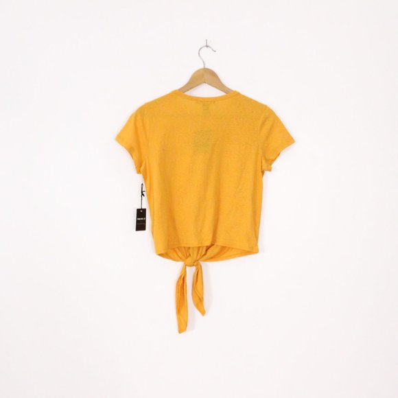 *Forever 21 Contemporary Mustard Knit Top - Picture 6 of 6